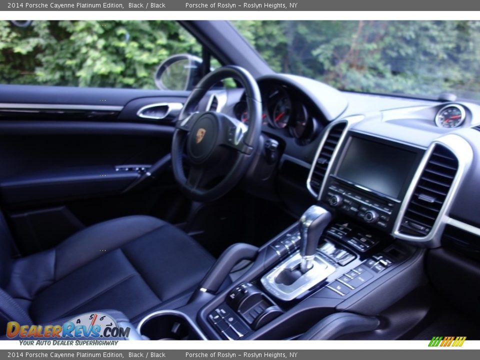 2014 Porsche Cayenne Platinum Edition Black / Black Photo #17