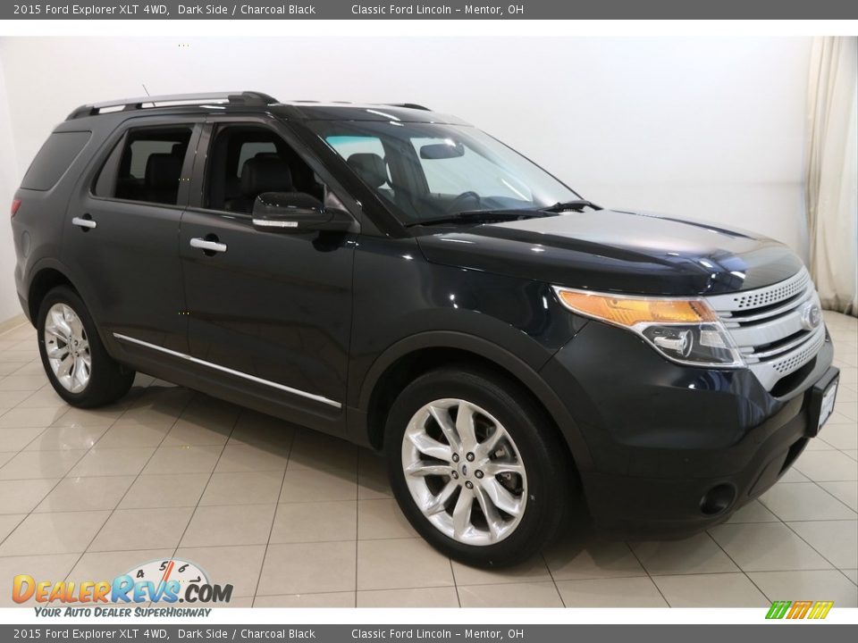 2015 Ford Explorer XLT 4WD Dark Side / Charcoal Black Photo #1