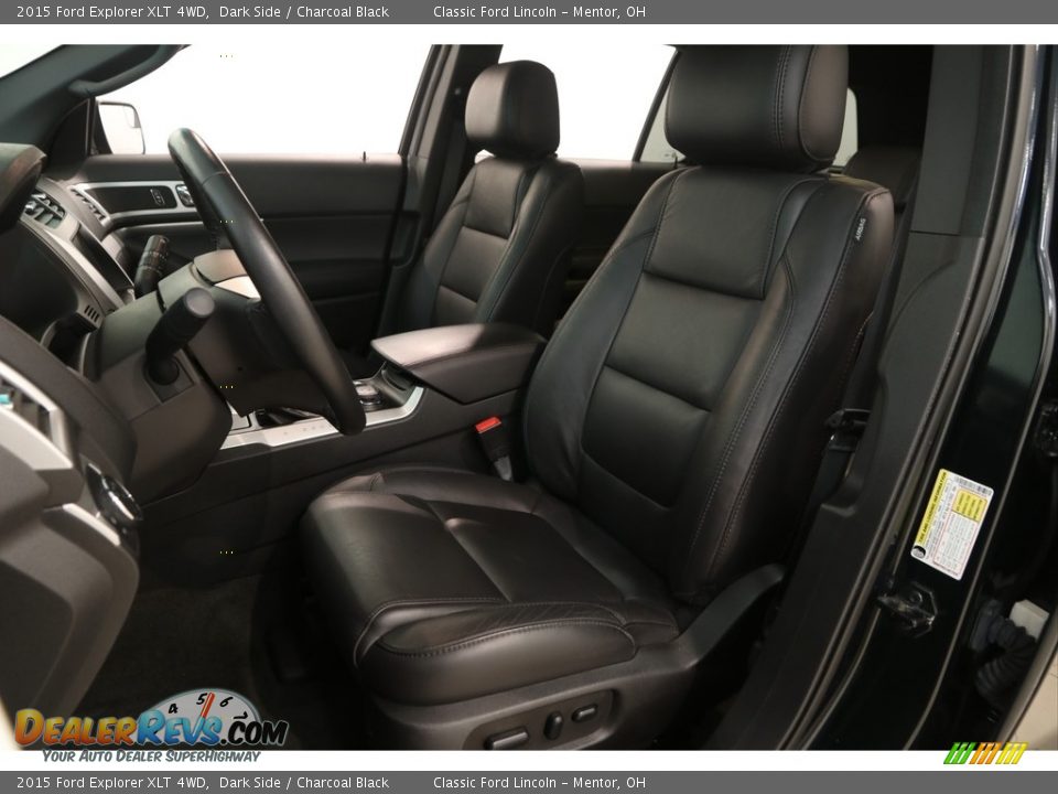 2015 Ford Explorer XLT 4WD Dark Side / Charcoal Black Photo #5