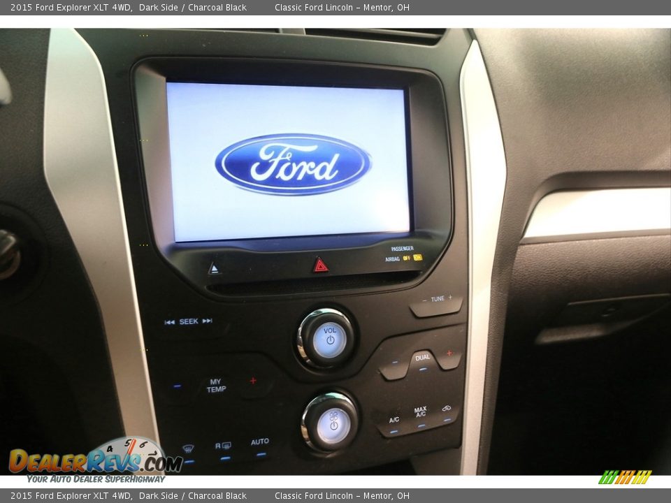 2015 Ford Explorer XLT 4WD Dark Side / Charcoal Black Photo #9