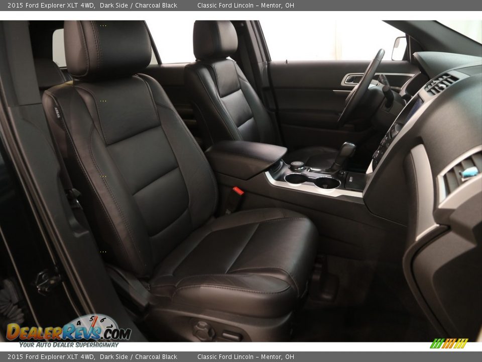 2015 Ford Explorer XLT 4WD Dark Side / Charcoal Black Photo #14