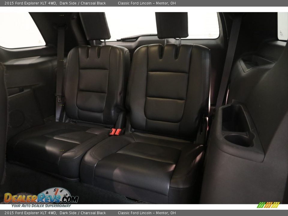 2015 Ford Explorer XLT 4WD Dark Side / Charcoal Black Photo #17