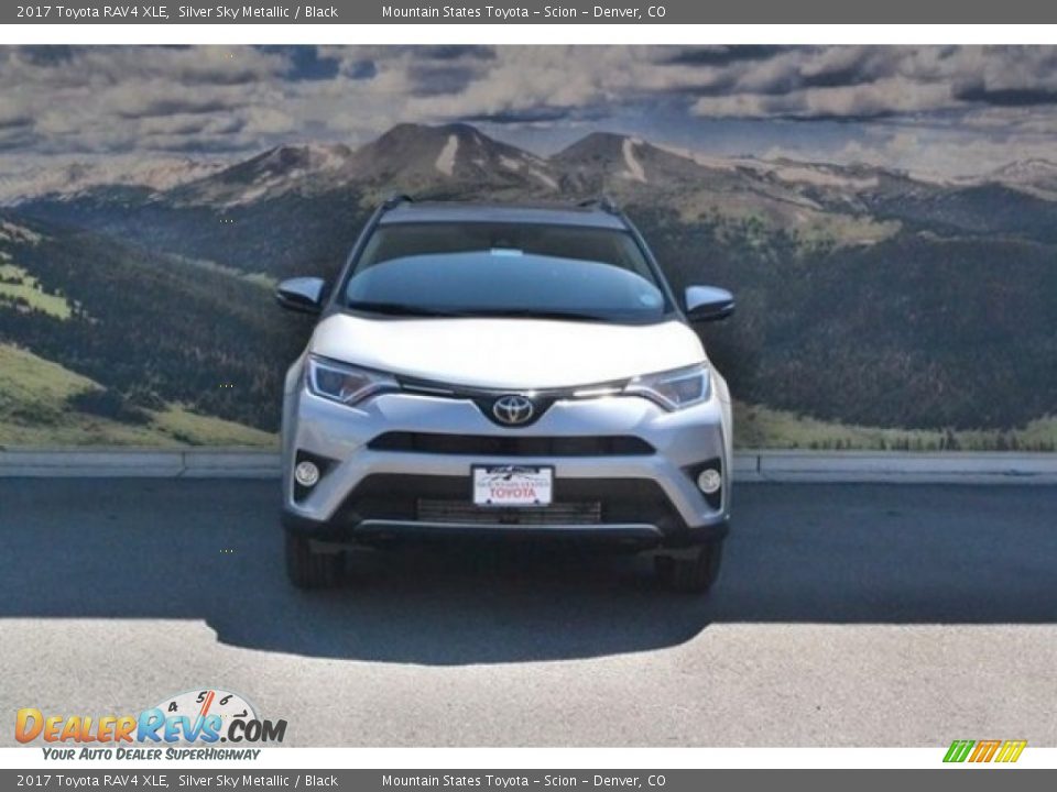 2017 Toyota RAV4 XLE Silver Sky Metallic / Black Photo #2