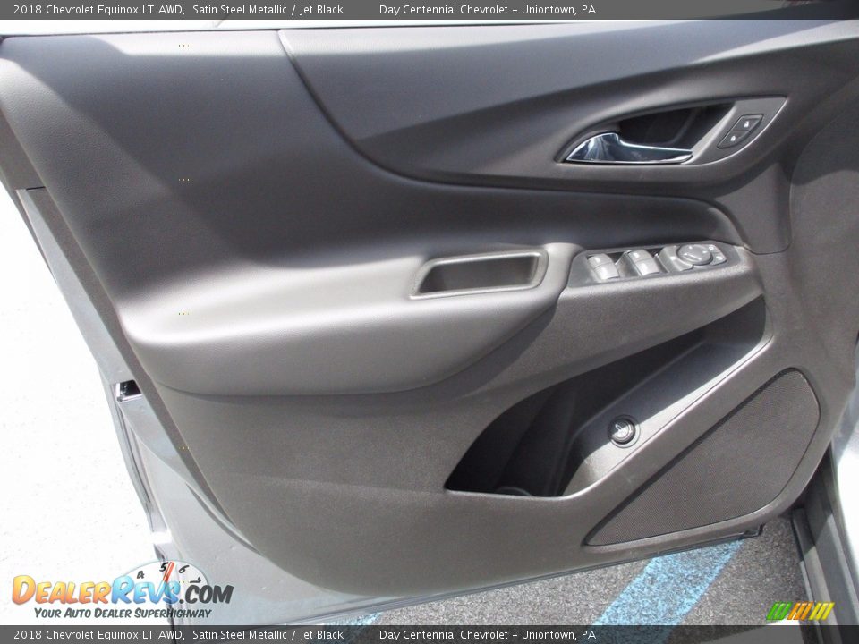 2018 Chevrolet Equinox LT AWD Satin Steel Metallic / Jet Black Photo #9