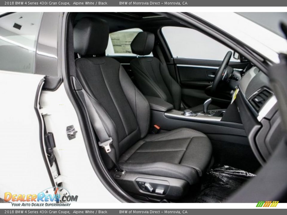 2018 BMW 4 Series 430i Gran Coupe Alpine White / Black Photo #2