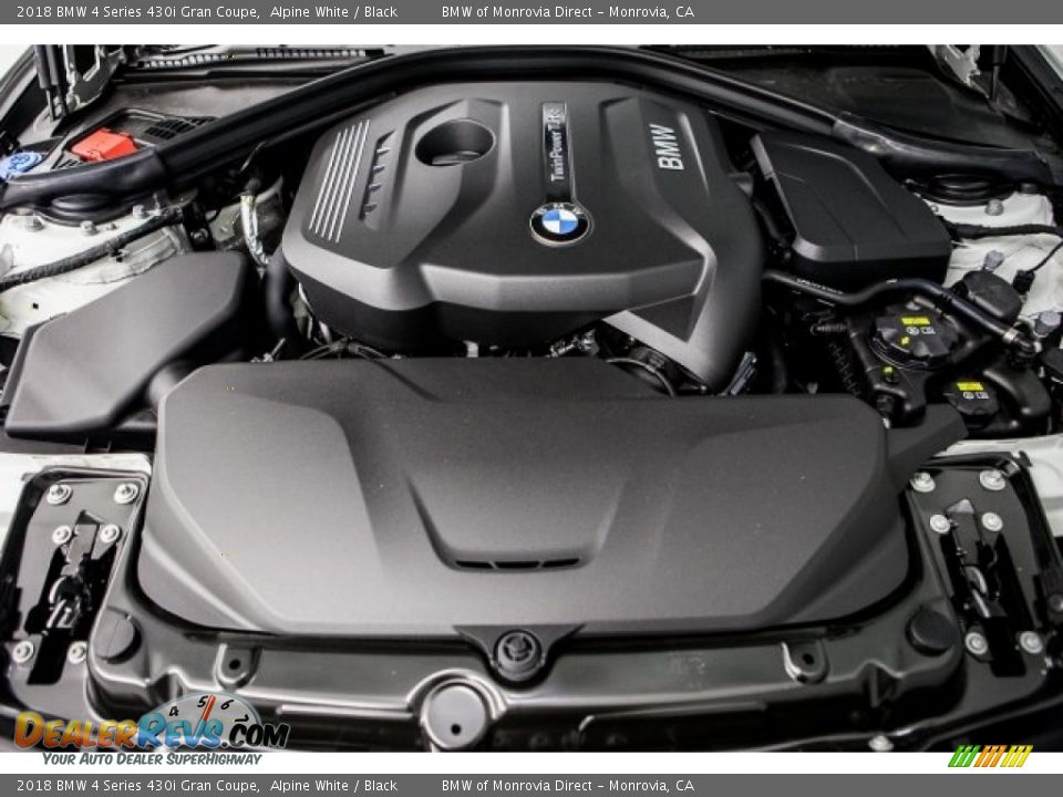 2018 BMW 4 Series 430i Gran Coupe Alpine White / Black Photo #8