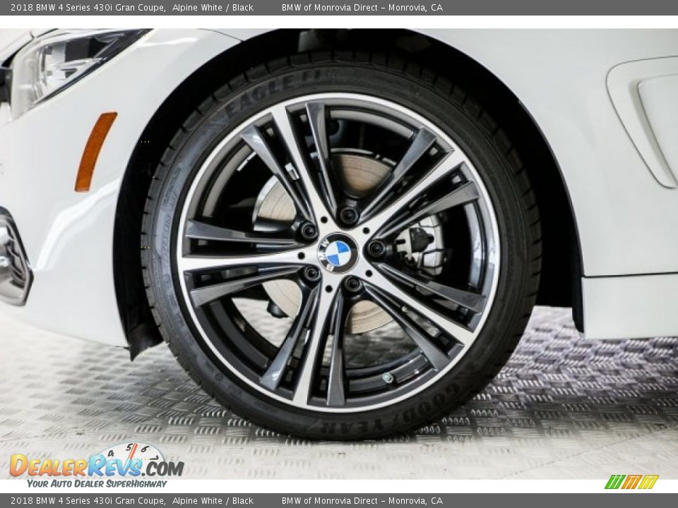 2018 BMW 4 Series 430i Gran Coupe Alpine White / Black Photo #9