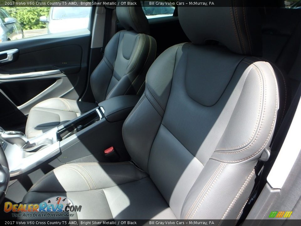 Front Seat of 2017 Volvo V60 Cross Country T5 AWD Photo #15