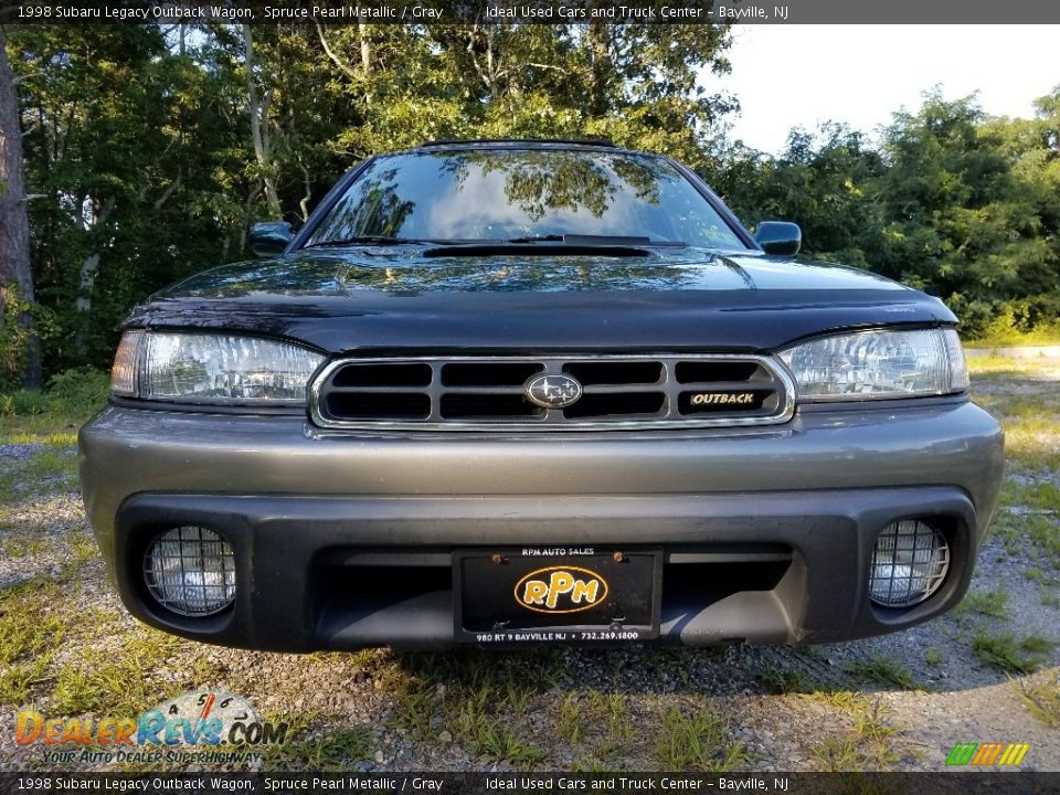 1998 Subaru Legacy Outback Wagon Spruce Pearl Metallic / Gray Photo #2