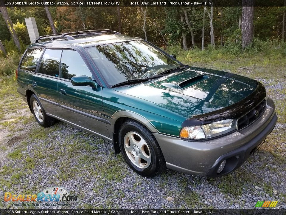 Front 3/4 View of 1998 Subaru Legacy Outback Wagon Photo #3