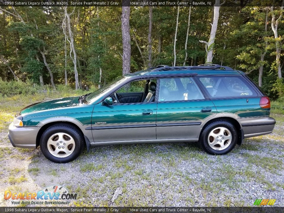 Spruce Pearl Metallic 1998 Subaru Legacy Outback Wagon Photo #4