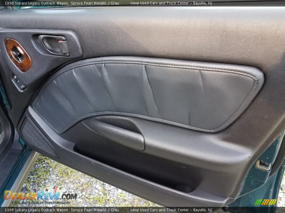 1998 Subaru Legacy Outback Wagon Spruce Pearl Metallic / Gray Photo #9