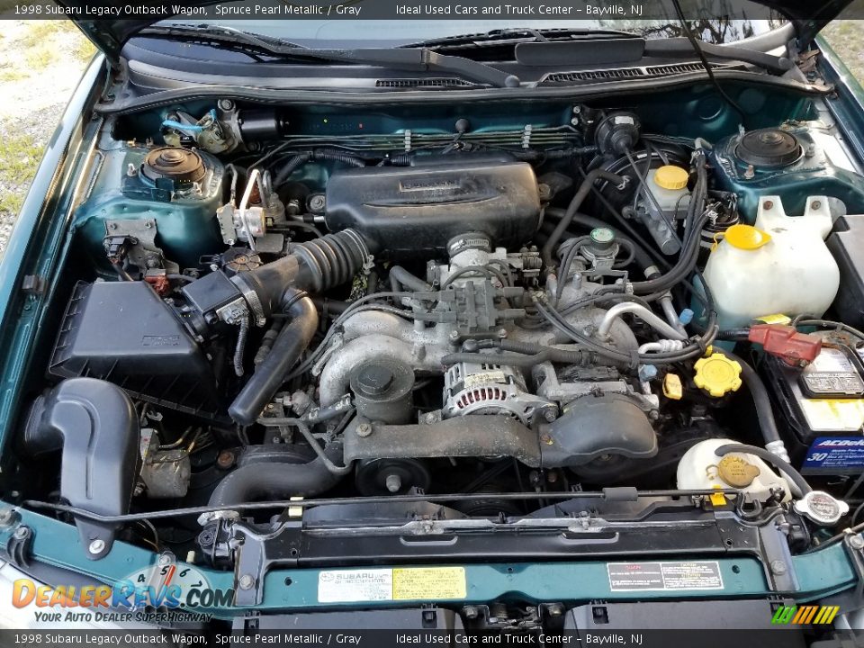 1998 Subaru Legacy Outback Wagon 2.5 Liter DOHC 16-Valve Flat 4 Cylinder Engine Photo #12