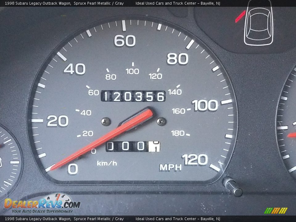 1998 Subaru Legacy Outback Wagon Spruce Pearl Metallic / Gray Photo #15