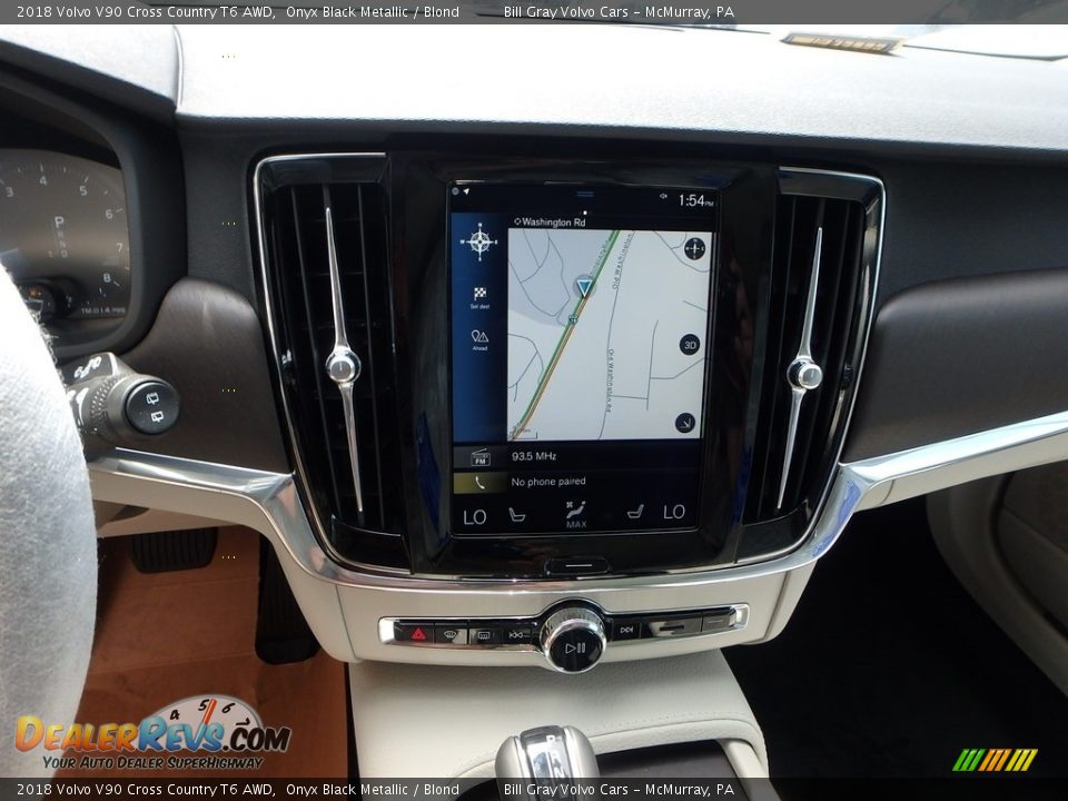 Navigation of 2018 Volvo V90 Cross Country T6 AWD Photo #14
