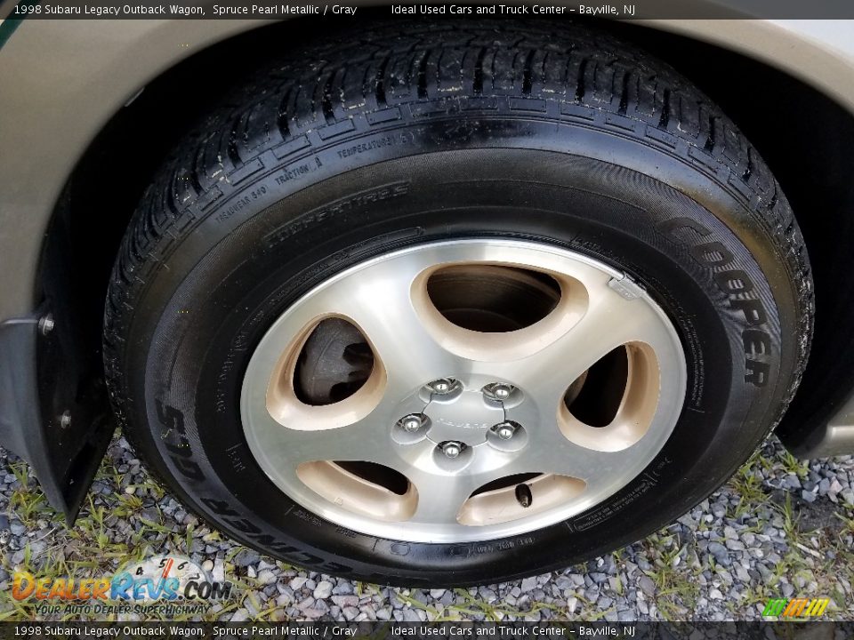 1998 Subaru Legacy Outback Wagon Spruce Pearl Metallic / Gray Photo #27