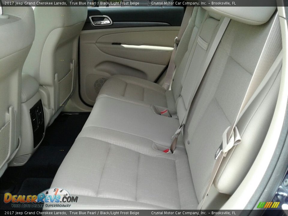 2017 Jeep Grand Cherokee Laredo True Blue Pearl / Black/Light Frost Beige Photo #10