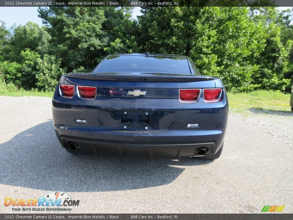 2012 Chevrolet Camaro LS Coupe Imperial Blue Metallic / Black Photo #6
