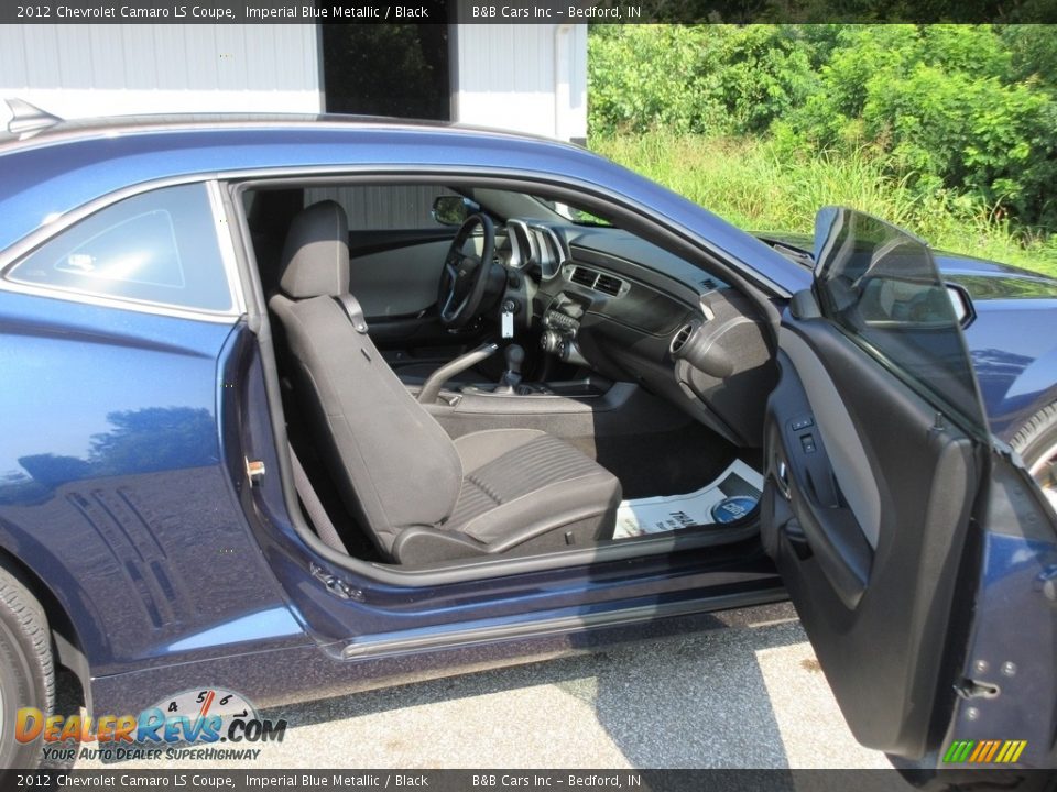 2012 Chevrolet Camaro LS Coupe Imperial Blue Metallic / Black Photo #13