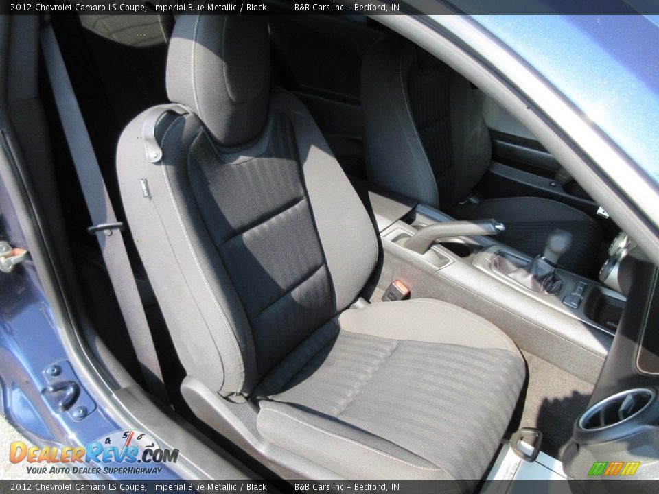2012 Chevrolet Camaro LS Coupe Imperial Blue Metallic / Black Photo #14