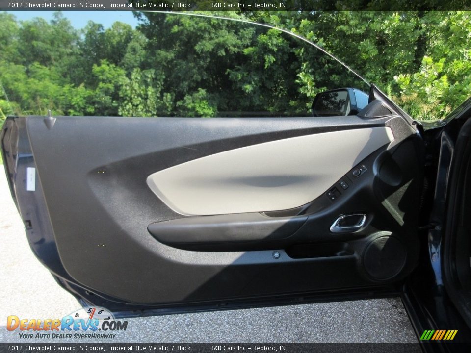 2012 Chevrolet Camaro LS Coupe Imperial Blue Metallic / Black Photo #17
