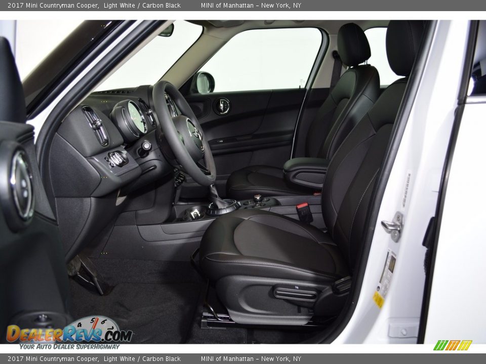 2017 Mini Countryman Cooper Light White / Carbon Black Photo #9