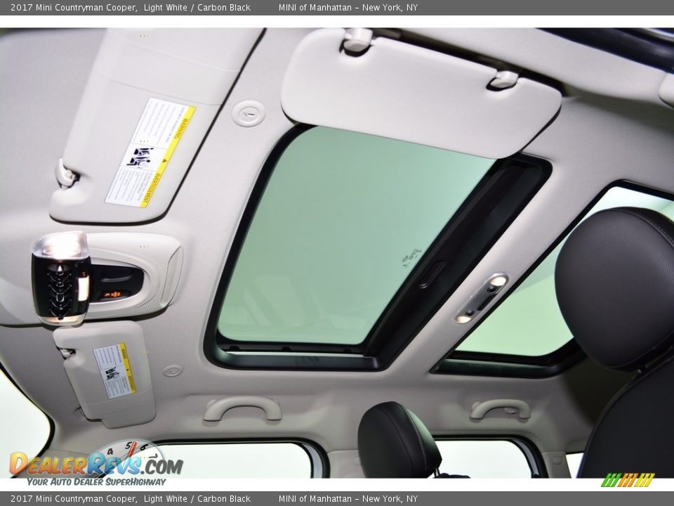 2017 Mini Countryman Cooper Light White / Carbon Black Photo #10