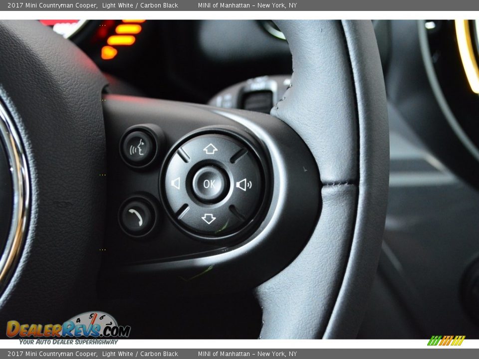 2017 Mini Countryman Cooper Light White / Carbon Black Photo #16