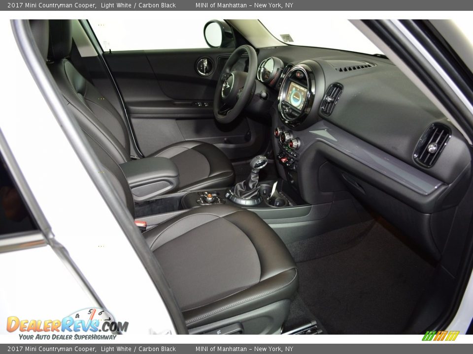 2017 Mini Countryman Cooper Light White / Carbon Black Photo #18