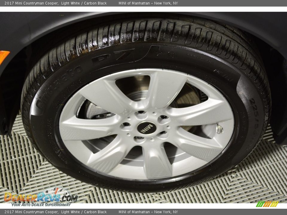 2017 Mini Countryman Cooper Light White / Carbon Black Photo #20