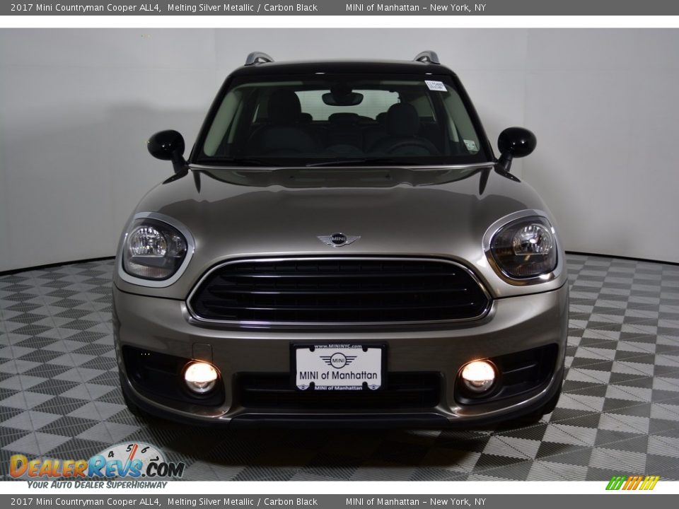 2017 Mini Countryman Cooper ALL4 Melting Silver Metallic / Carbon Black Photo #2