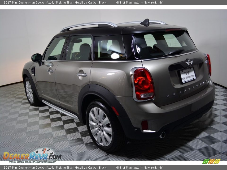 2017 Mini Countryman Cooper ALL4 Melting Silver Metallic / Carbon Black Photo #4