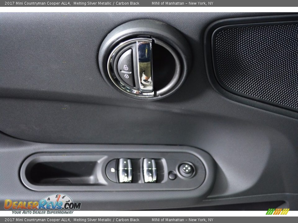 2017 Mini Countryman Cooper ALL4 Melting Silver Metallic / Carbon Black Photo #7