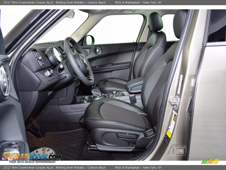 2017 Mini Countryman Cooper ALL4 Melting Silver Metallic / Carbon Black Photo #9