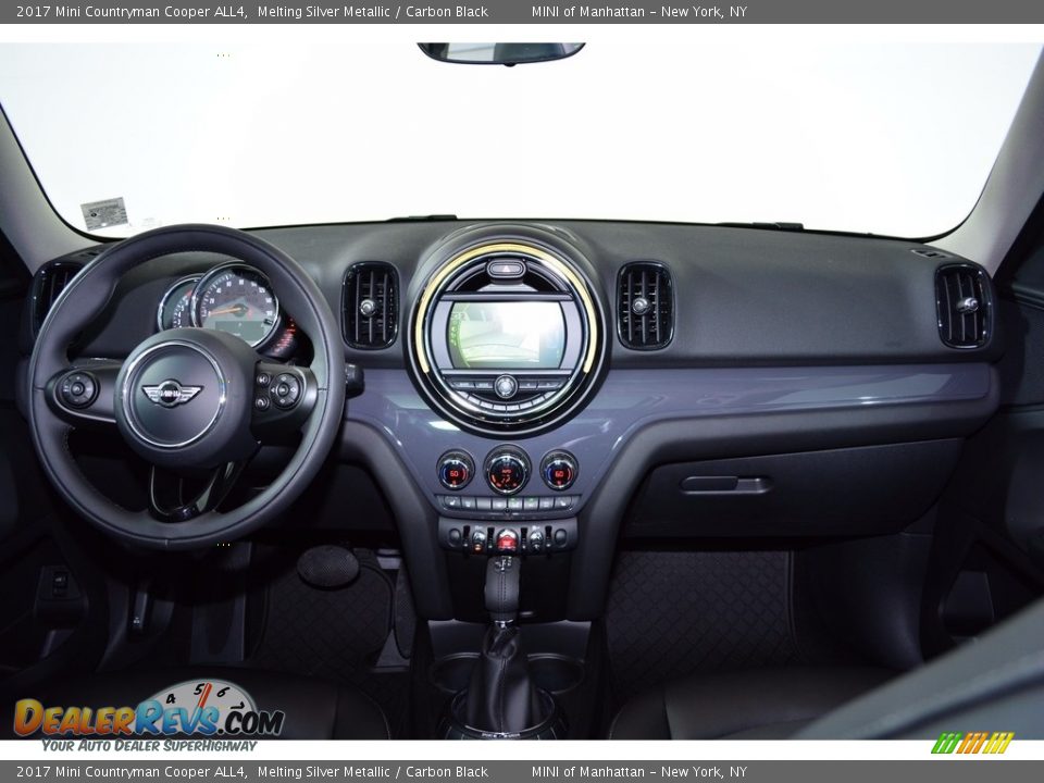 2017 Mini Countryman Cooper ALL4 Melting Silver Metallic / Carbon Black Photo #11