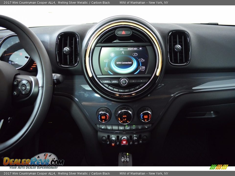 2017 Mini Countryman Cooper ALL4 Melting Silver Metallic / Carbon Black Photo #12