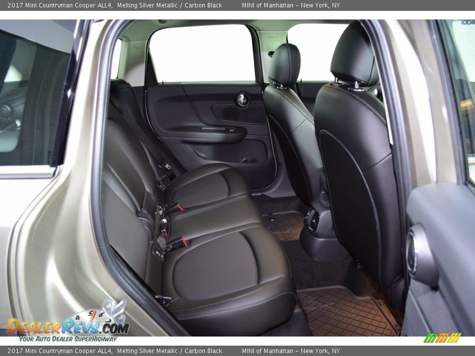 2017 Mini Countryman Cooper ALL4 Melting Silver Metallic / Carbon Black Photo #18