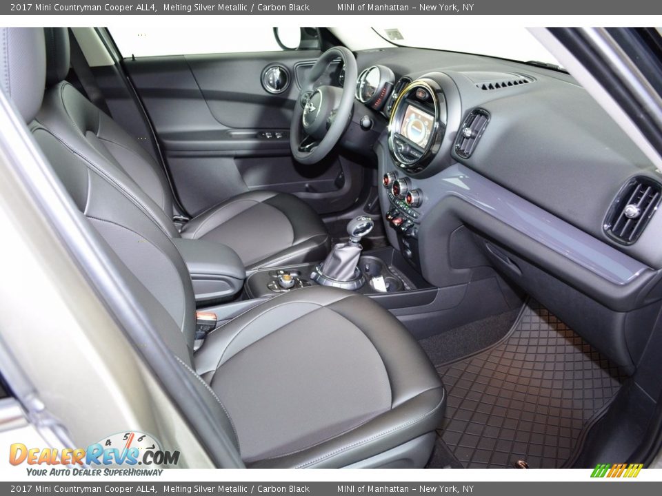2017 Mini Countryman Cooper ALL4 Melting Silver Metallic / Carbon Black Photo #19