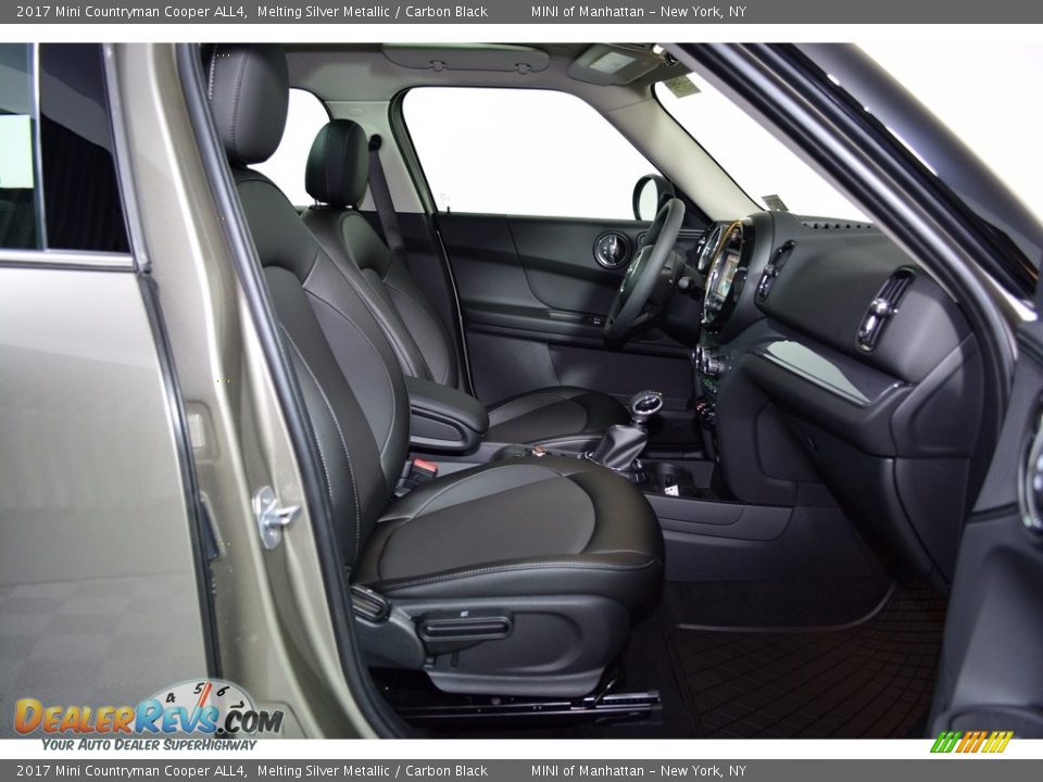 2017 Mini Countryman Cooper ALL4 Melting Silver Metallic / Carbon Black Photo #20