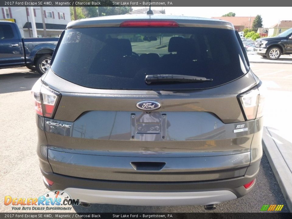 2017 Ford Escape SE 4WD Magnetic / Charcoal Black Photo #6