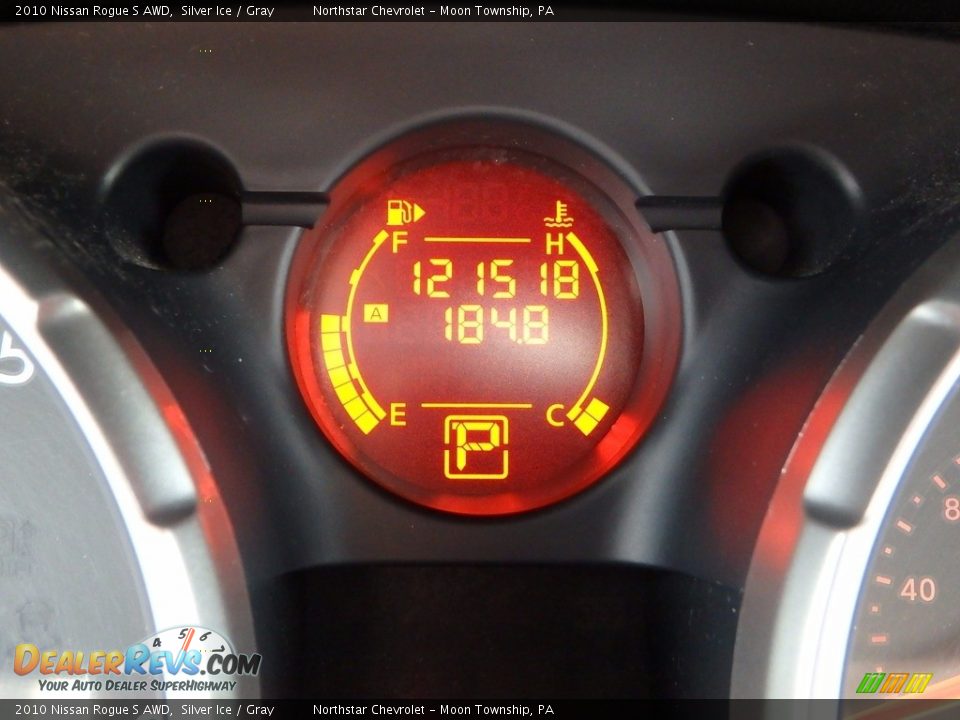 2010 Nissan Rogue S AWD Silver Ice / Gray Photo #15