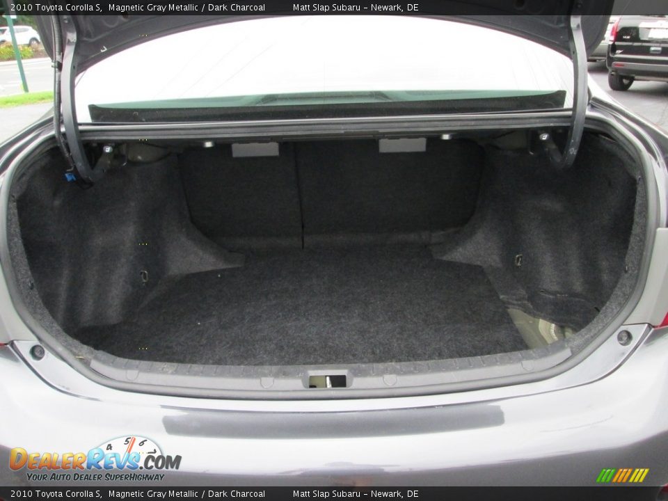 2010 Toyota Corolla S Magnetic Gray Metallic / Dark Charcoal Photo #19