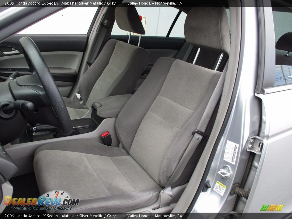 Front Seat of 2009 Honda Accord LX Sedan Photo #10