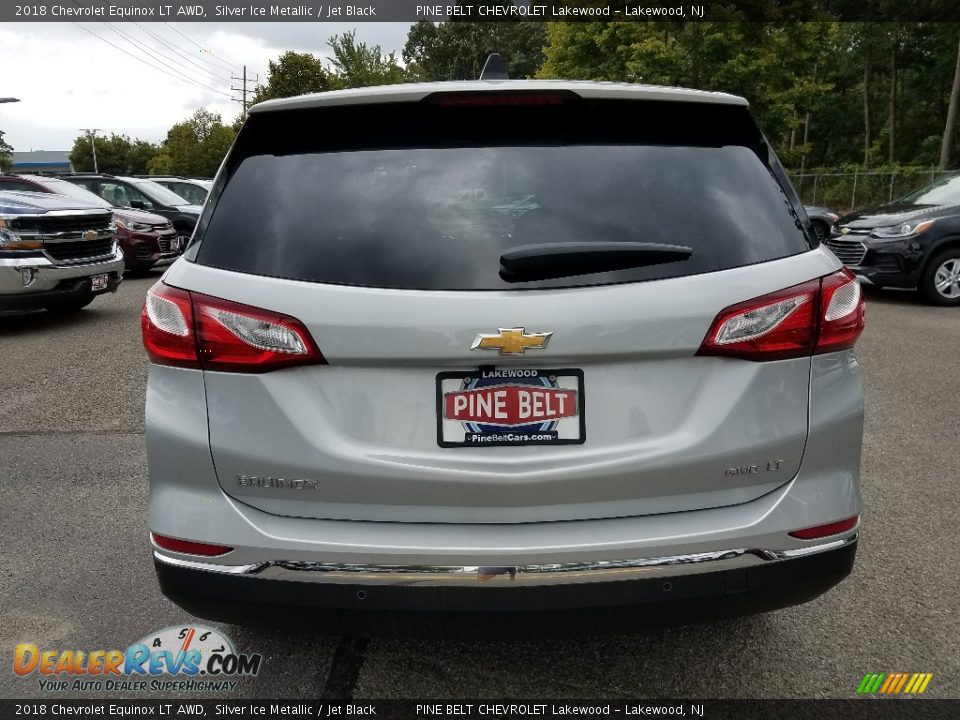 2018 Chevrolet Equinox LT AWD Silver Ice Metallic / Jet Black Photo #5
