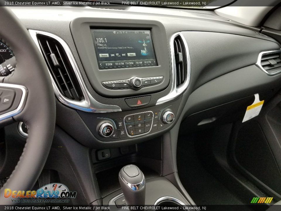 2018 Chevrolet Equinox LT AWD Silver Ice Metallic / Jet Black Photo #10