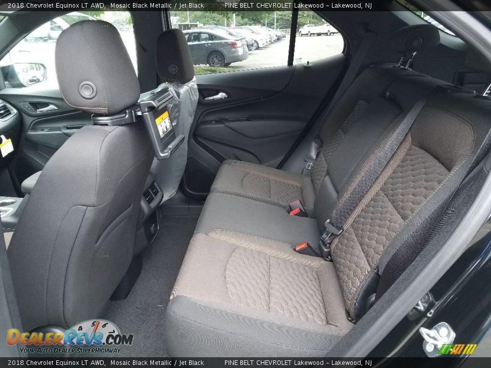 2018 Chevrolet Equinox LT AWD Mosaic Black Metallic / Jet Black Photo #6