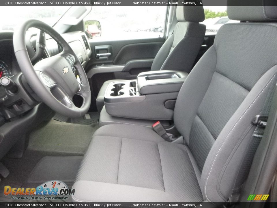 Front Seat of 2018 Chevrolet Silverado 1500 LT Double Cab 4x4 Photo #14