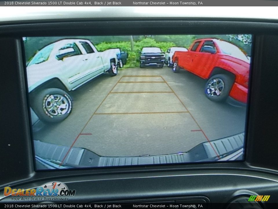 2018 Chevrolet Silverado 1500 LT Double Cab 4x4 Black / Jet Black Photo #18