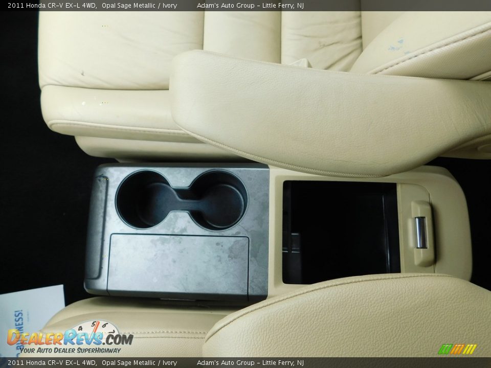 2011 Honda CR-V EX-L 4WD Opal Sage Metallic / Ivory Photo #23