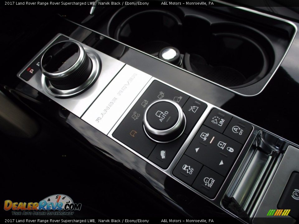 2017 Land Rover Range Rover Supercharged LWB Narvik Black / Ebony/Ebony Photo #16